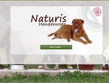 Tablet Screenshot of naturis.be